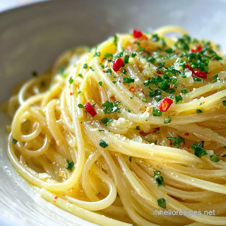 Spaghetti Aglio Olio Peperoncino: Esecuzione Perfetta
