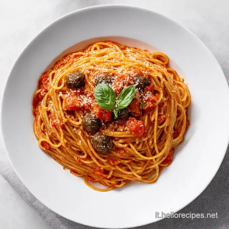 Spaghetti alla Puttanesca Un Classico Napoletano