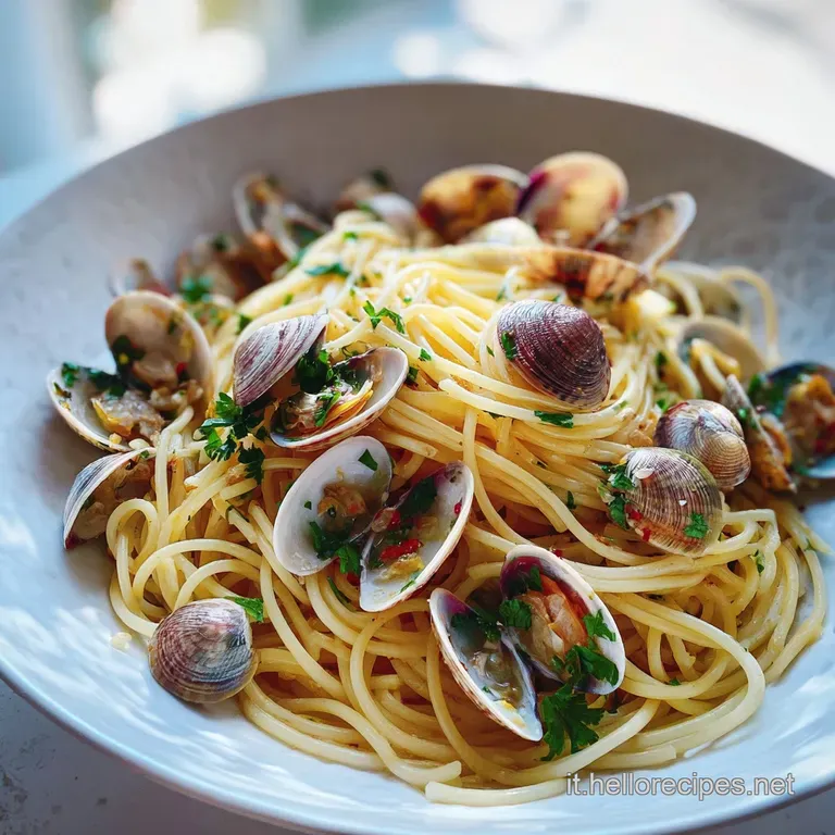 Ricetta Spaghetti Alle Vongole Veraci