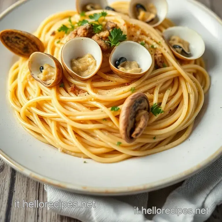 Spaghetti Alle Vongole presentation