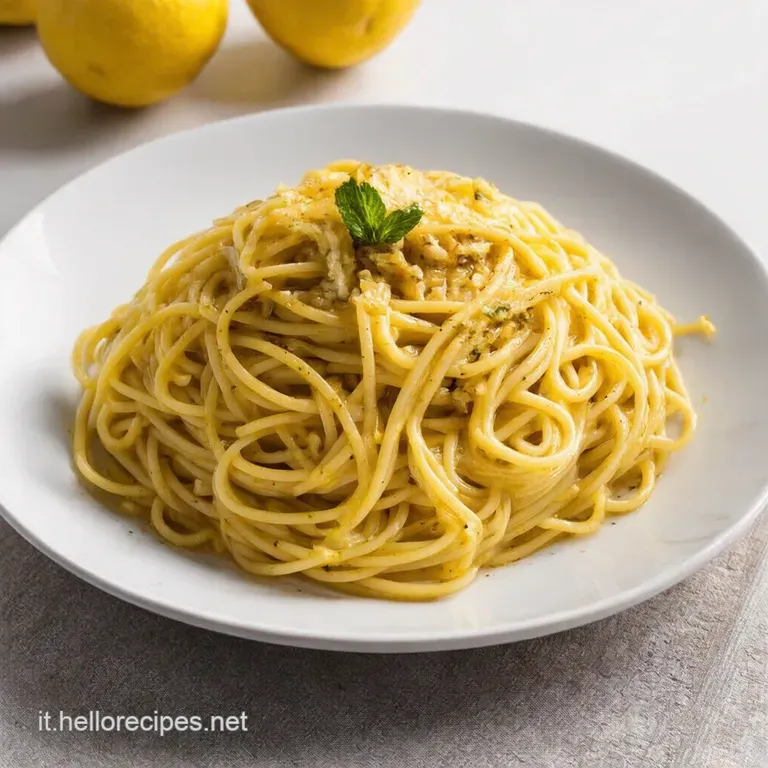 Spaghetti Freddi al Tonno Limone e Bottarga Un Assaggio di Sardegna