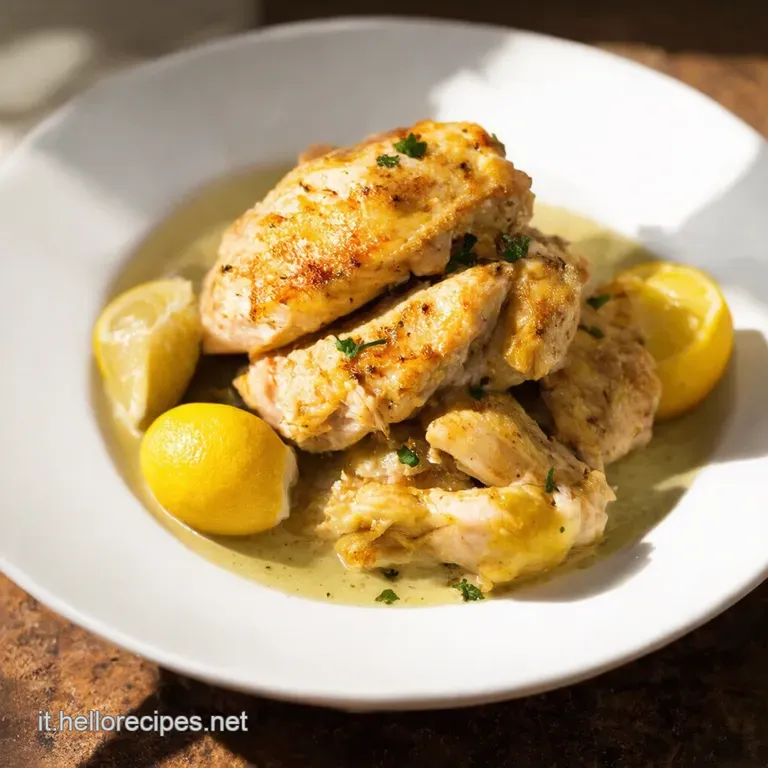 Spiedini di Pollo al Limone e Rosmarino