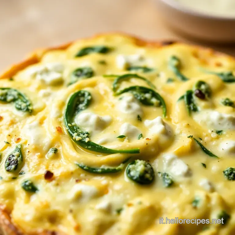 Spinaci E Ricotta in Sfoglia Croccante presentation
