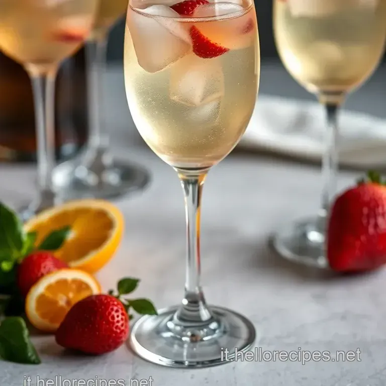 Spritz Perfetto: Il Classico Aperitivo Veneziano Fatto in Casa presentation