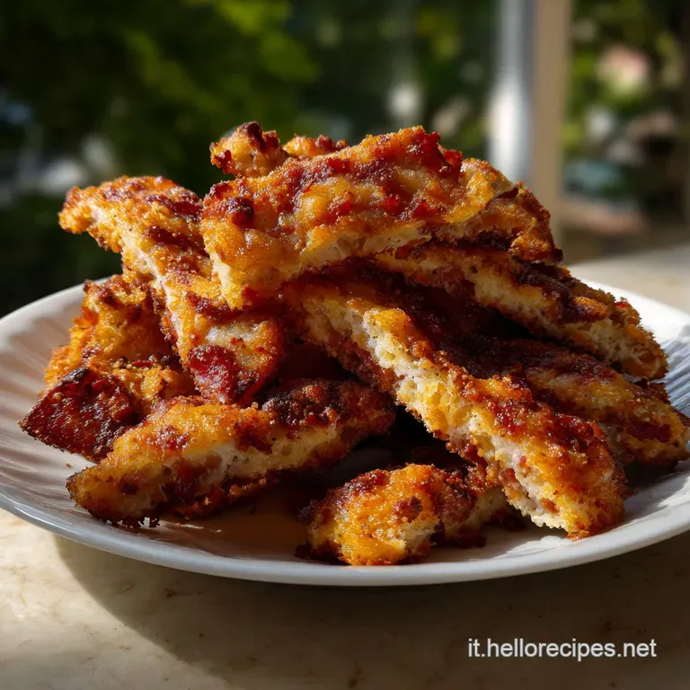 Straccetti Di Pizza Fritti: L antipasto Perfetto presentation