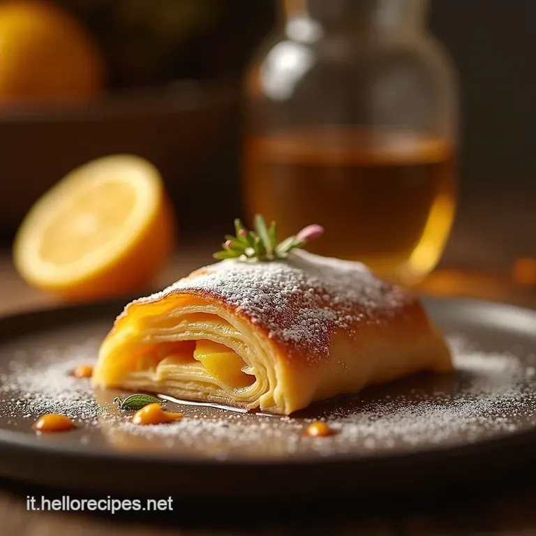 Strudel Veloce Al Profumo Dautunno La Croccantezza Della Fillo Riscopre I Sapori Classici presentation