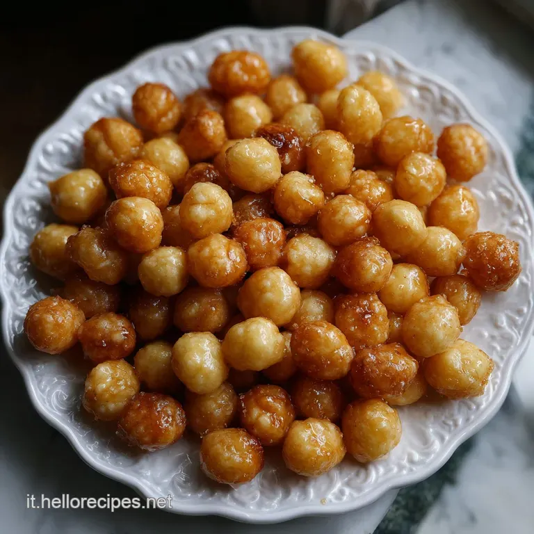 Dessert Natalizi: Struffoli Napoletani Classici presentation