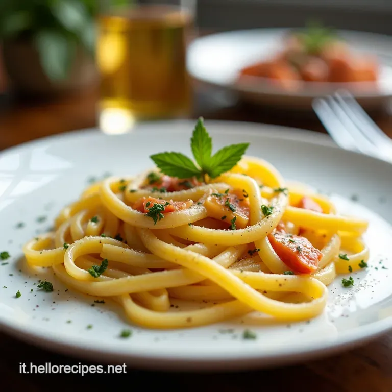 Tagliatelle ai Finferli Profumo di Bosco