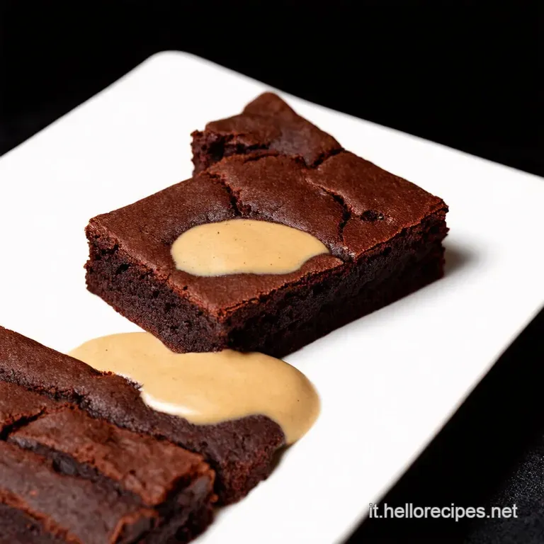 Tahini Swirl Brownies Un Capolavoro di Sapore
