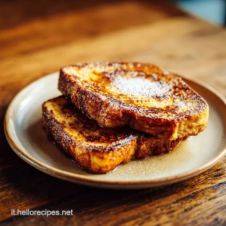 Toast alla Francese: Interno Soffice