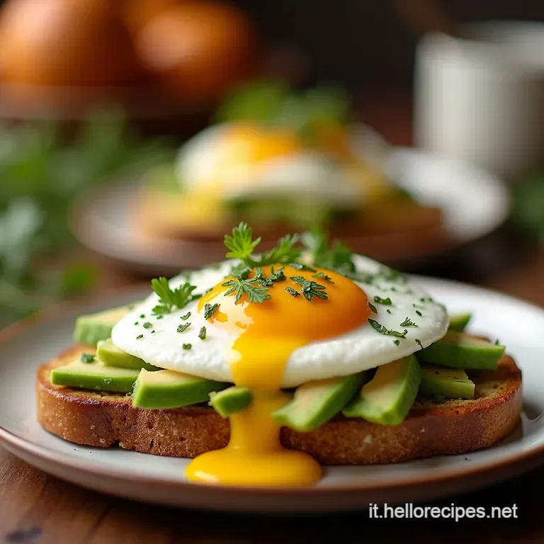 Toast Avocado E Uova Strapazzate Il Brunch Dei Campioni presentation