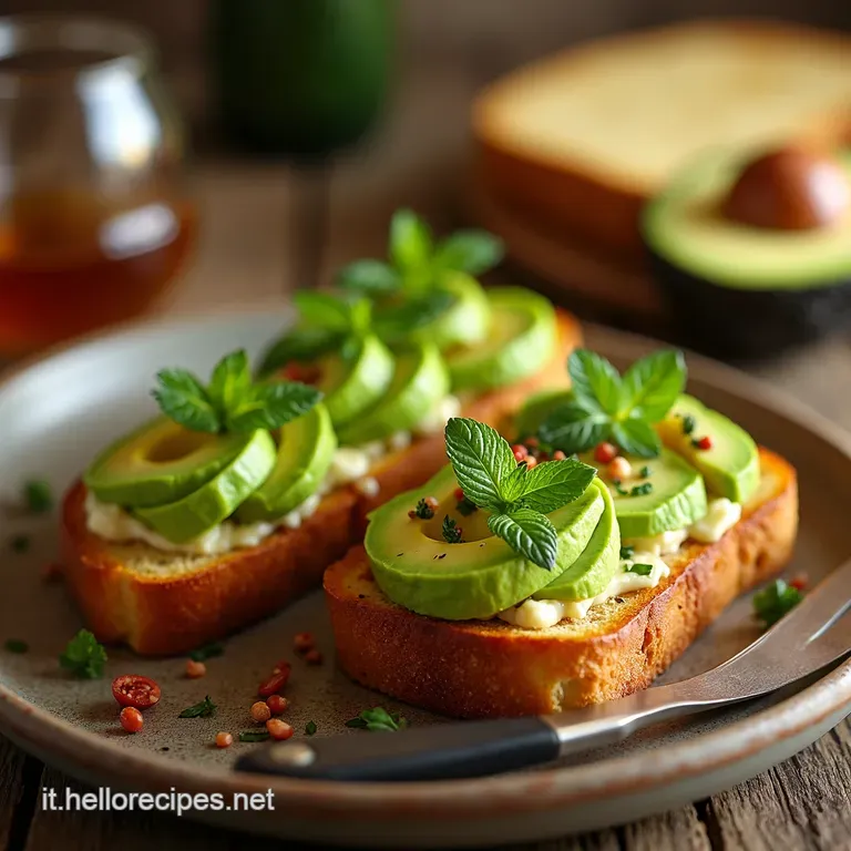 Toast Con Avocado Tre Delizie Per Un Brunch Da Campioni presentation