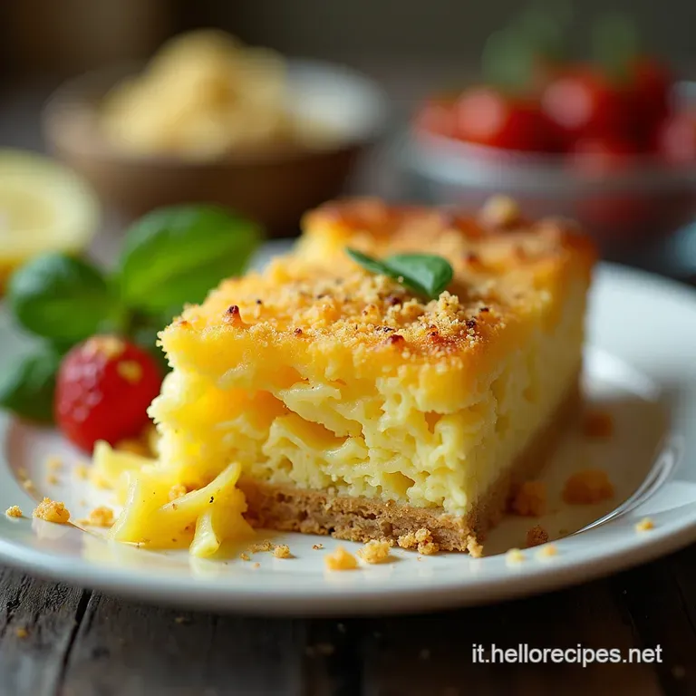 Torta Crunch al Limone e Nocciole Tostate Un Contrasto Italiano