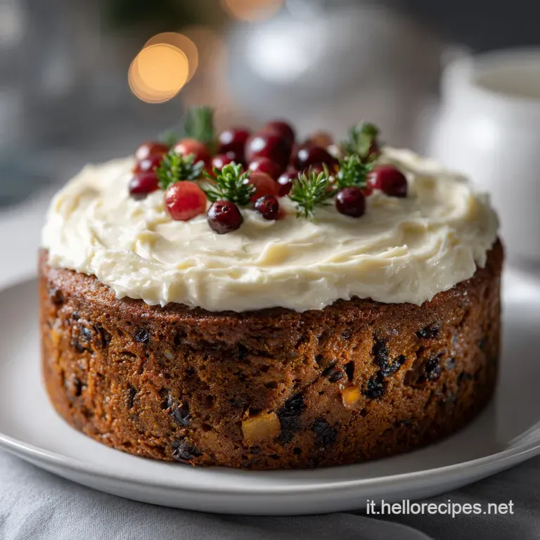 Torta di Natale Speziata con Crema al Mascarpone Soffice