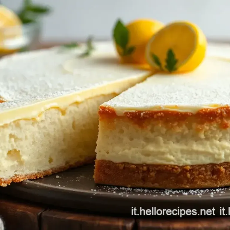 Torta di Ricotta e Limone