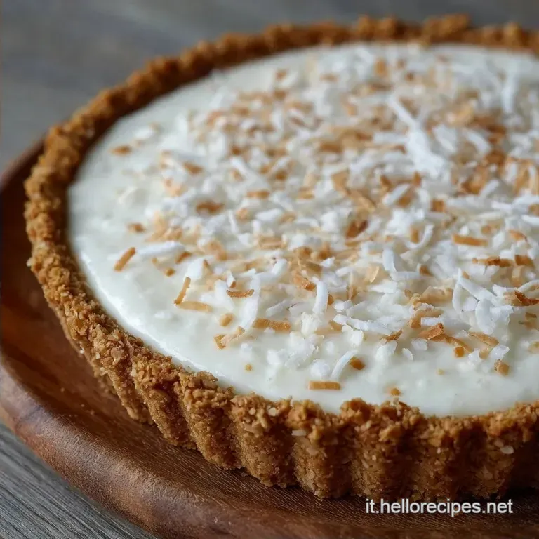 Torta Hawaiana Haupia: Crema di Cocco