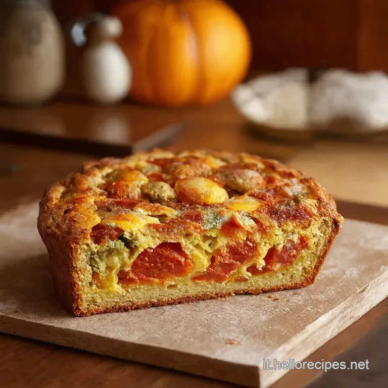 Torta Pasqualina Rustica Rivisitata presentation