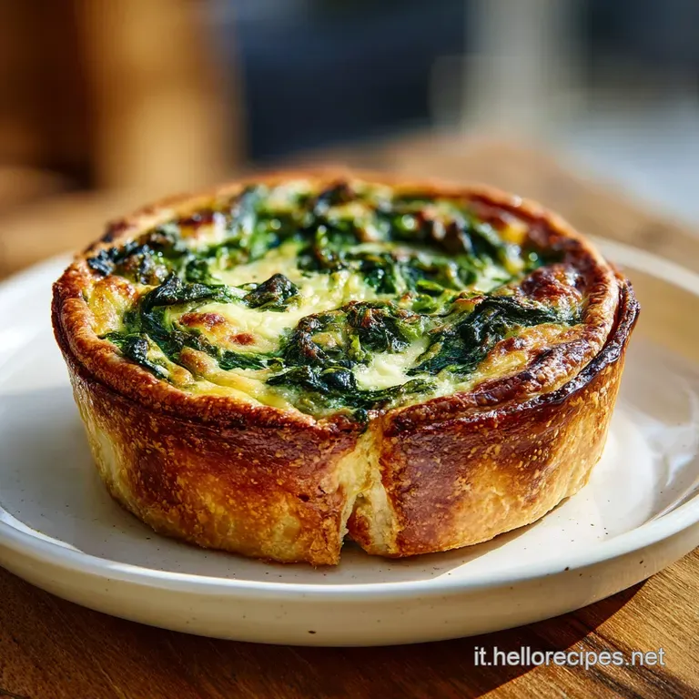 Ricetta Torta Salata Spinaci Ricotta con Bris&eacute;e