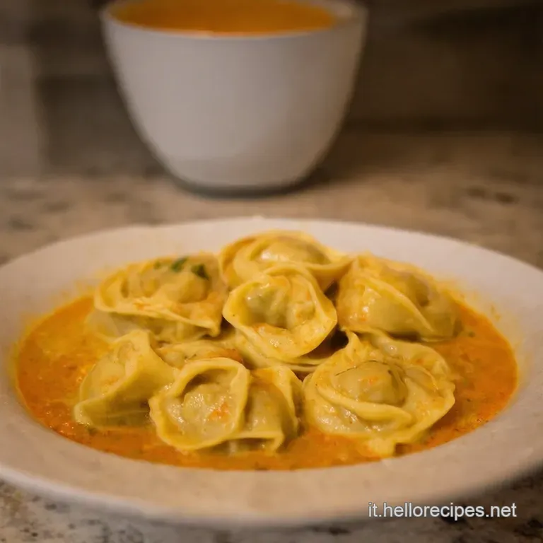 Tortellini Fatti in Casa Come Dalla Nonna presentation