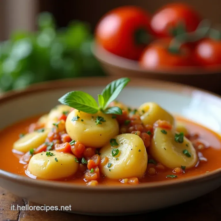 Tortellini in Brodo Ricetta Di Famiglia presentation