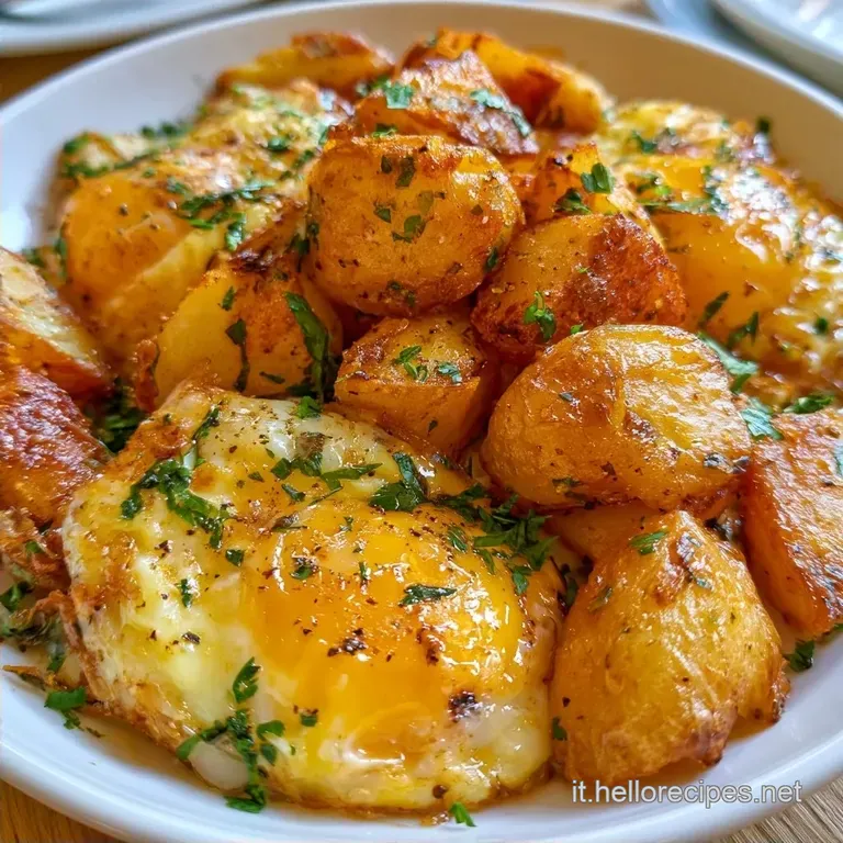 Uova e Patate in Padella: Leggere e Croccanti