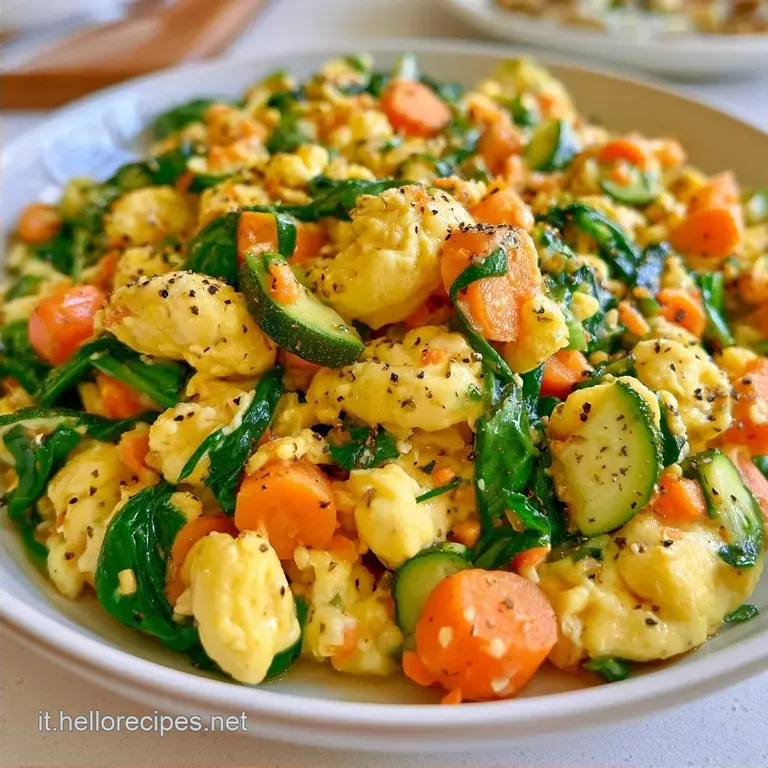 Uova Strapazzate Verdure: Cremose e Nutrienti