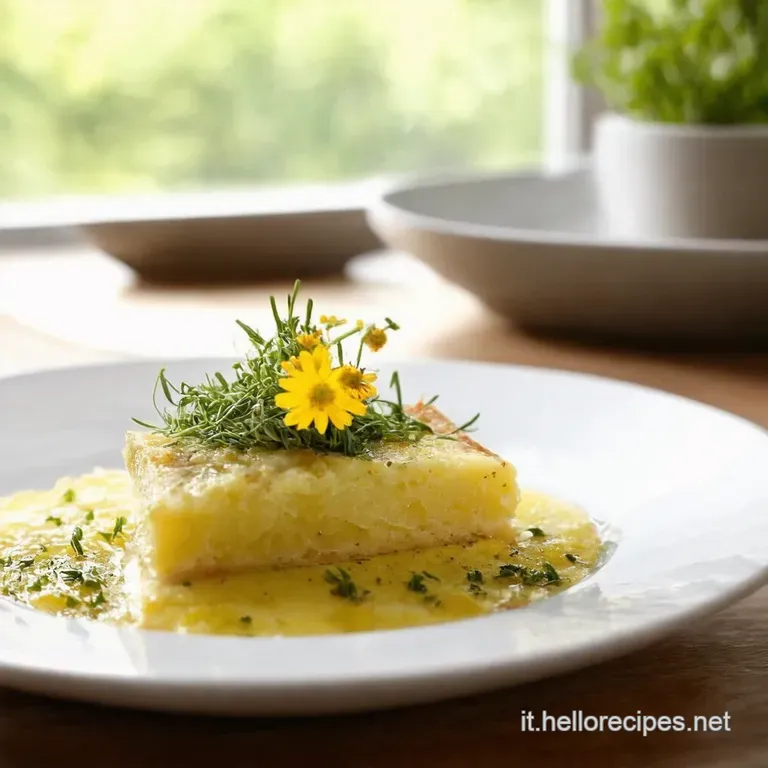 Vasetti Fioriti Di Cioccolato Con Prato Di Grano presentation