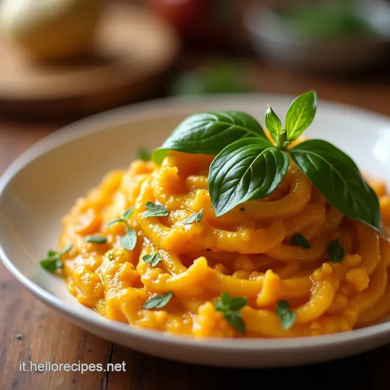 Vellutata Di Zucca E Zenzero Light Al Bimby presentation