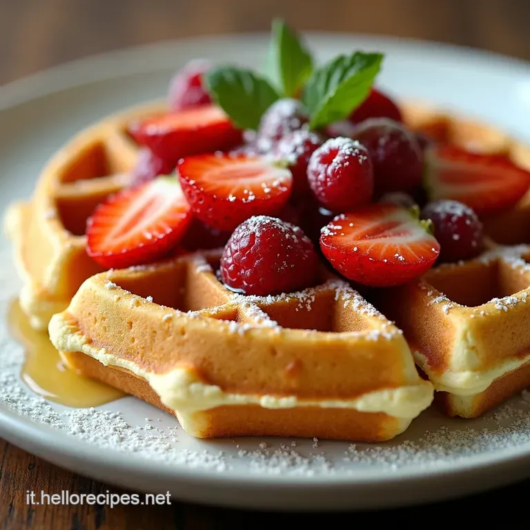 Waffle da Campioni la ricetta americana pi&ugrave; semplice