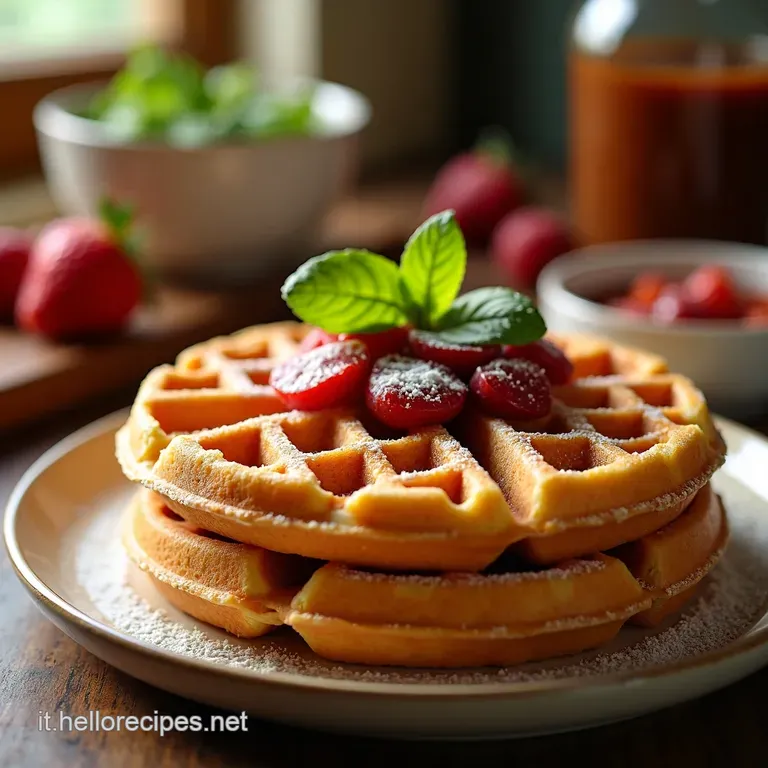 Waffles Perfetti La Ricetta Base Che Salva La Colazione presentation