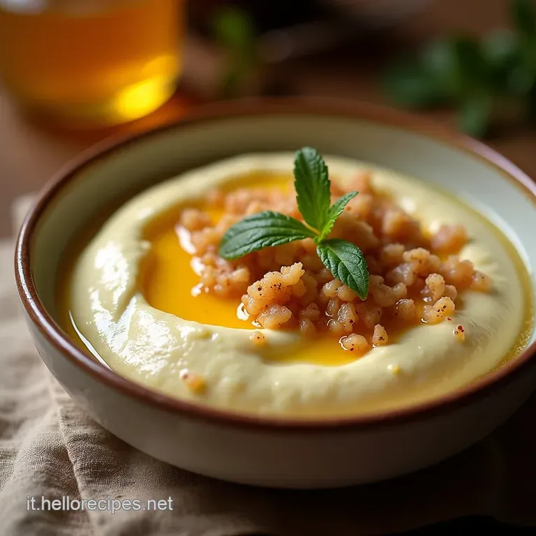 Vellutata Freschezza Yogurt Greco Ciliegie E Granella Croccante Al Miele presentation