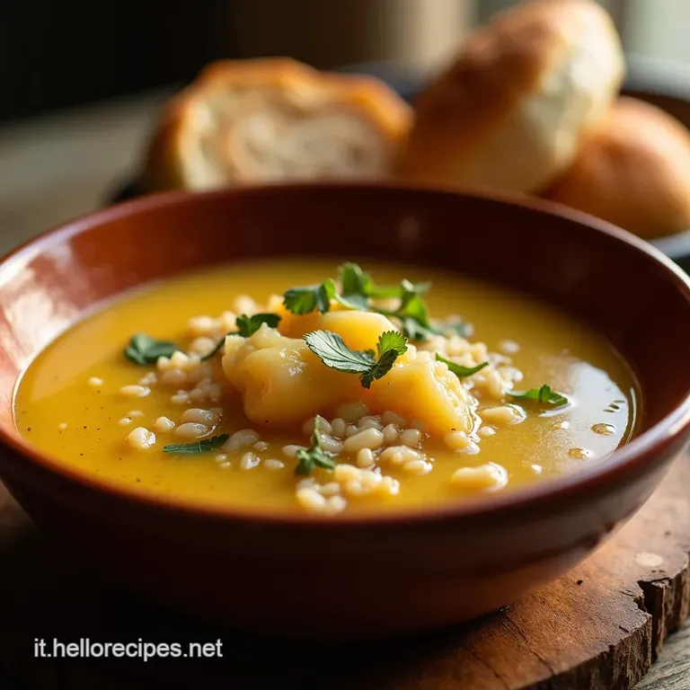 Zuppa Dorzo Invernale Un Abbraccio Caldo presentation